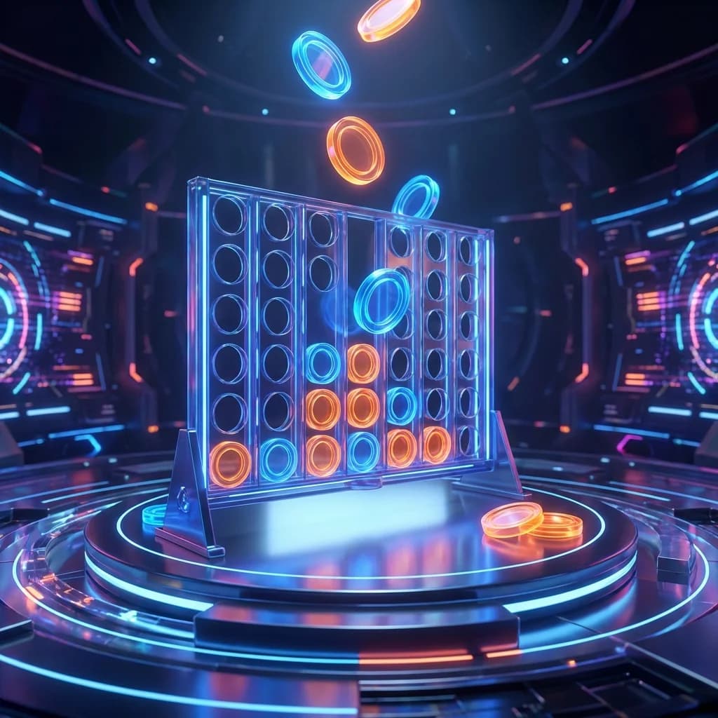 Connect Four Puzzle 3D thumbnail