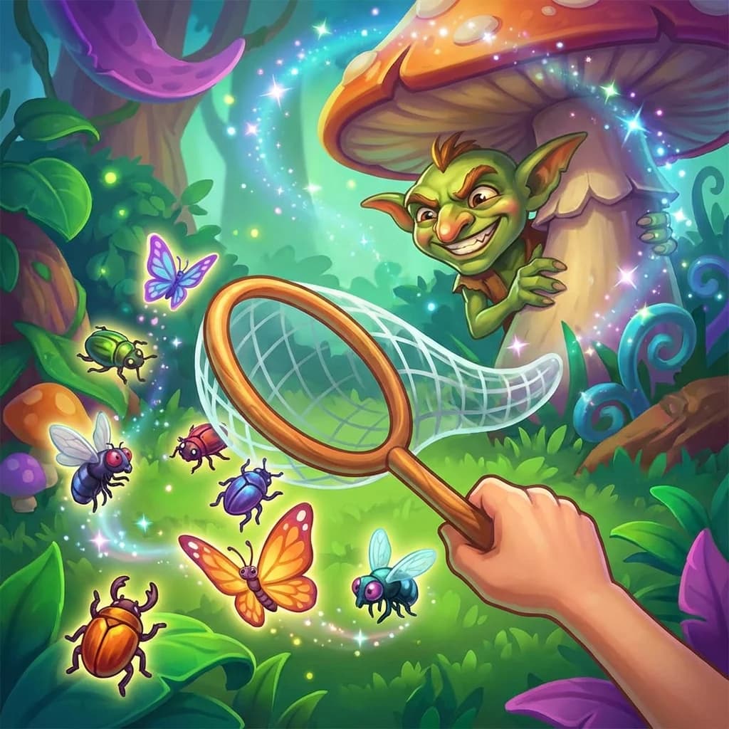 Insect Catch Troll Game thumbnail